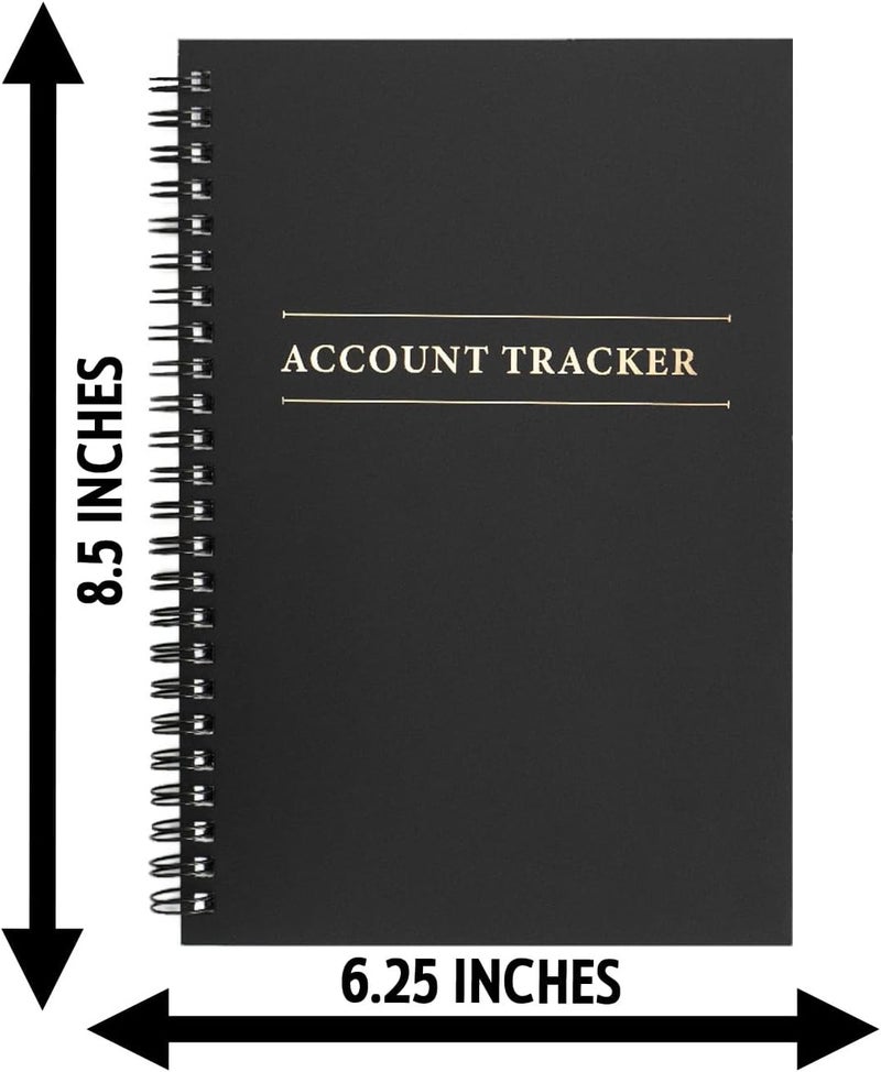 Eryqas 2 Pack Expense Tracker Ledger Book- Finance Book for Home Budget Tracking, Business Bookkeeping -Home Budget notebook, Finance Planner- Expense Ledger for Small Business Bookkeeping (100 Pages 2 Pack) - Image 4